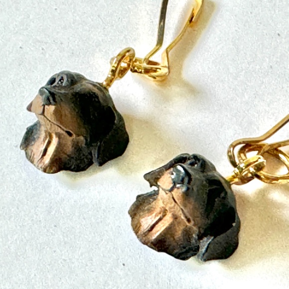 Hound Dog Charms, Set of 2 - Picture 6 of 6